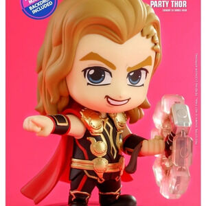 Marvel What If Party Thor Cosbaby Bobble-Head Figure Hot Toys